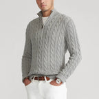 Levi | Men's Classic Wool Pullover Sweater – Warm Knit Pullover