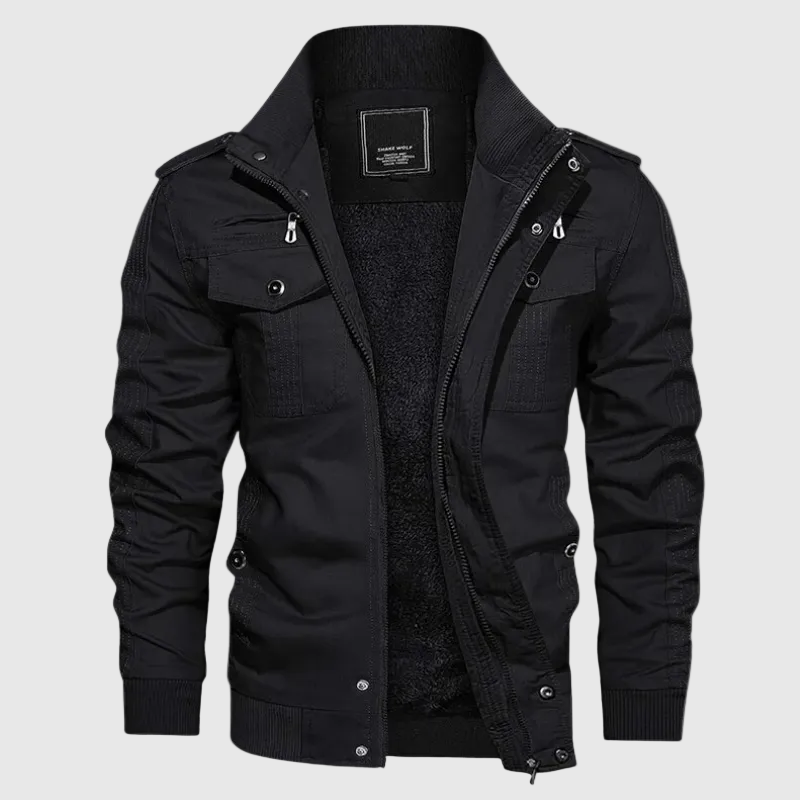 Jaxon Men's Quilted Waterproof Winter Jacket | Windproof Warm Quilted Coat for Men | Comfortable Everyday Outdoor Outerwear
