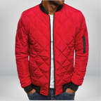Fabian Men's Padded Bomber Jacket | Quilted Insulated Bomber Jacket for Men | Casual Streetwear & Everyday Winter Outerwear