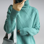 Kina Soft Cashmere Turtleneck Comfortable Warm & Elegant