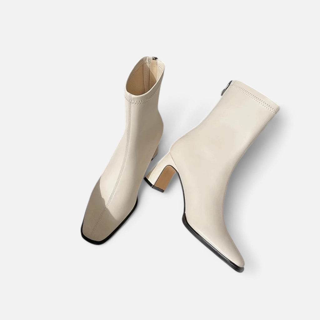 Women’s Vintage Square-Toe Ankle Boots