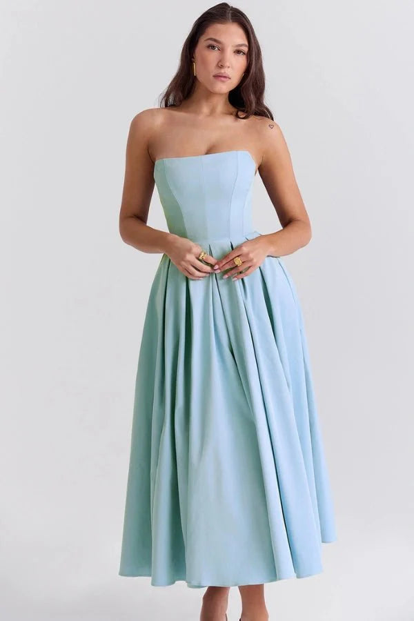 Aneri Women's Casual Maxi Dress | Flowing Everyday Maxi Dress for Women | Boho Chic Summer & Weekend Style