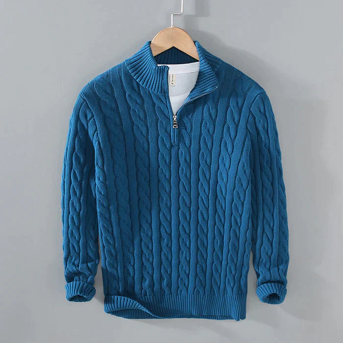Levi | Men's Classic Wool Pullover Sweater – Warm Knit Pullover