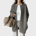 Aurelie Women's Elegant Cashmere Blend Oversized Cardigan | Luxury Slouchy Knit Cardigan for Women