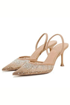 Ingrid Crystal Heels Women's Stiletto | Embellished Crystal Evening Heels for Women | Glamorous Party & Occasion Footwear