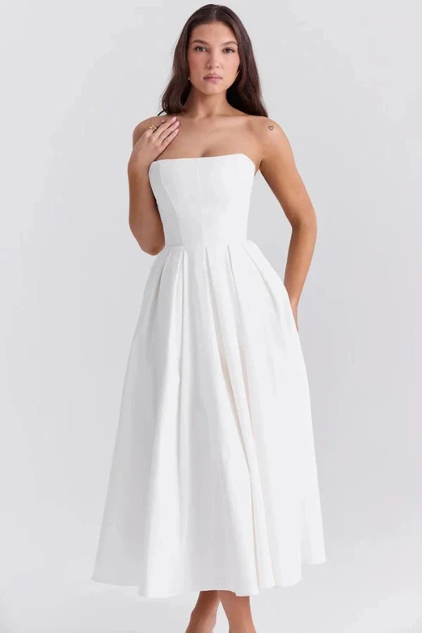 Aneri Women's Casual Maxi Dress | Flowing Everyday Maxi Dress for Women | Boho Chic Summer & Weekend Style