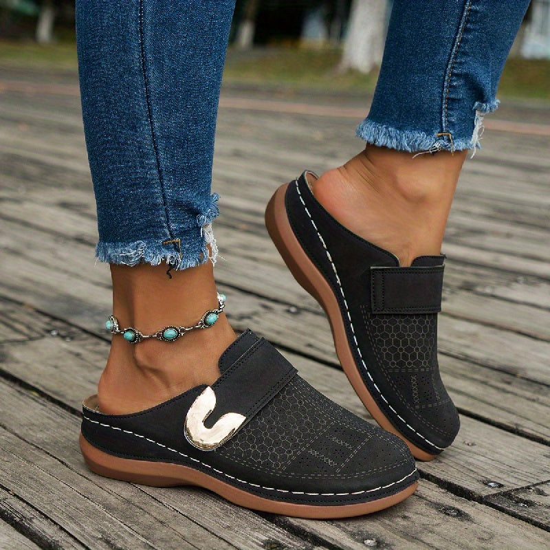 Solace Women's Orthopedic Knit Boot Slippers | Non-Slip Arch Support | Cosy Indoor Comfort Footwear