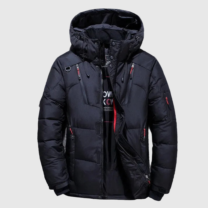 Boreas Men's Insulated Waterproof Winter Puffer Jacket | Padded Jacket for Men | Windproof Heavy Duty Outdoor Outerwear