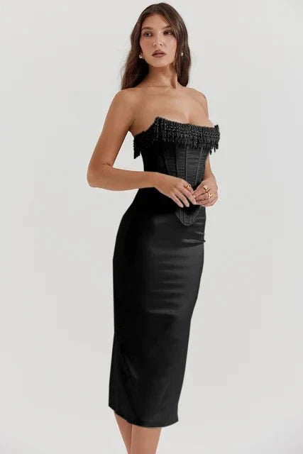 Sharlene Women's Formal Evening Dress | Elegant Occasion Gown for Women | Wedding Guest, Black Tie & Party Wear