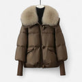 Women’s Fur-Collar Down Cotton Jacket