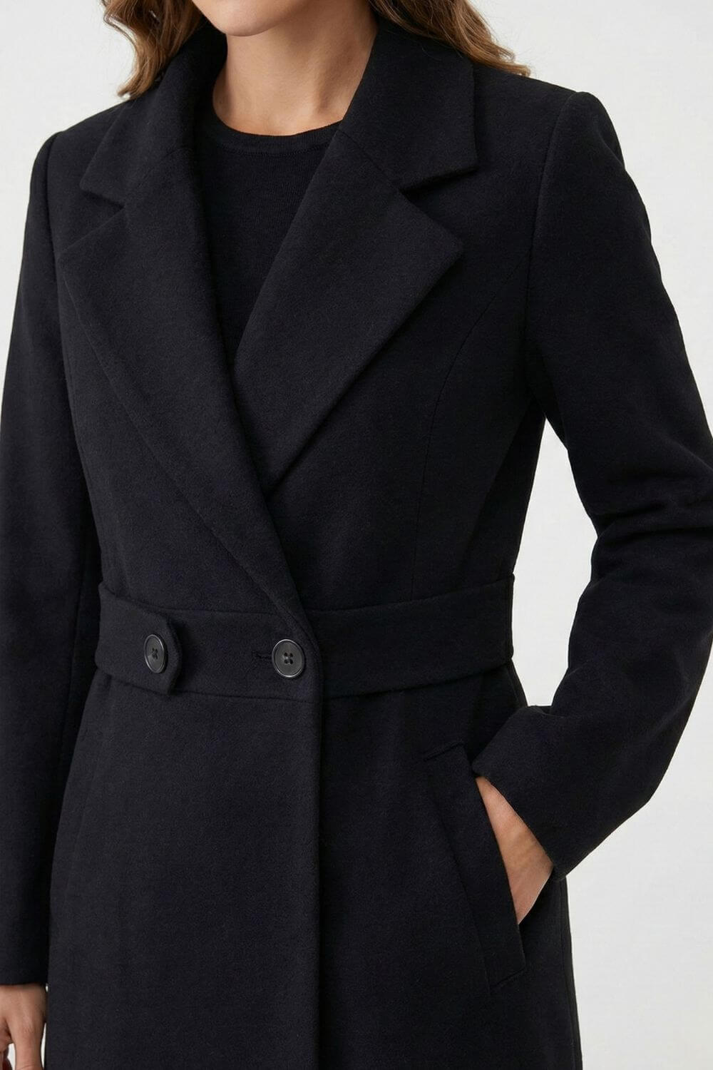 Women’s Long Coat Elegant Outerwear Warmth