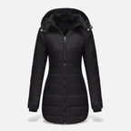 Women’s Quilted Cotton-Blend Autumn Winter Jacket