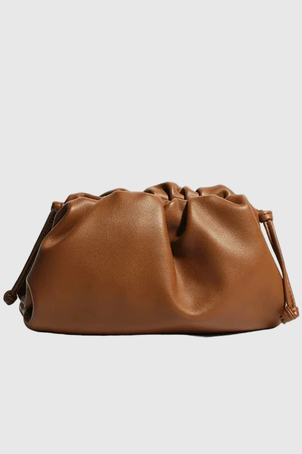 Clyde Women's Dumpling Bag | Trendy Pleated Shoulder Bag for Women | Slouchy Everyday Handbag & On-Trend Accessory