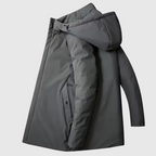 Men’s Hooded Winter Parka – Insulated Padded Coat
