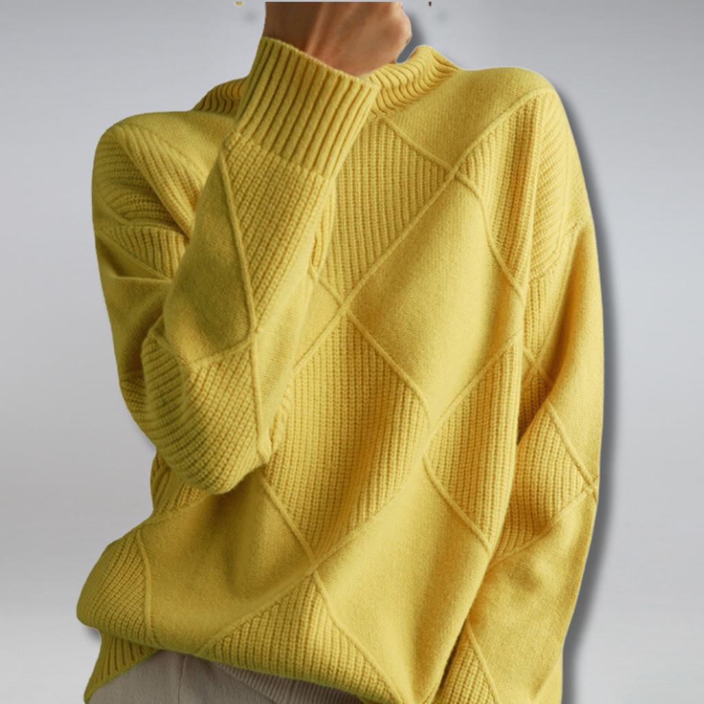 Kina Soft Cashmere Turtleneck Comfortable Warm & Elegant