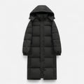 Unisex Long Cotton Puffer Jacket
