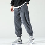 Fletcher Men's Relaxed Fit Corduroy Trousers | Comfortable Casual Cotton Cord Pants for Men
