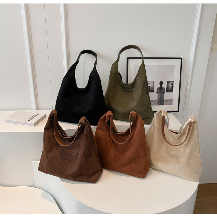 Liana Women's Soft Suede Leather Crossbody Bag | Luxury Suede Shoulder Bag for Women | Everyday Smart Casual Handbag & Gift