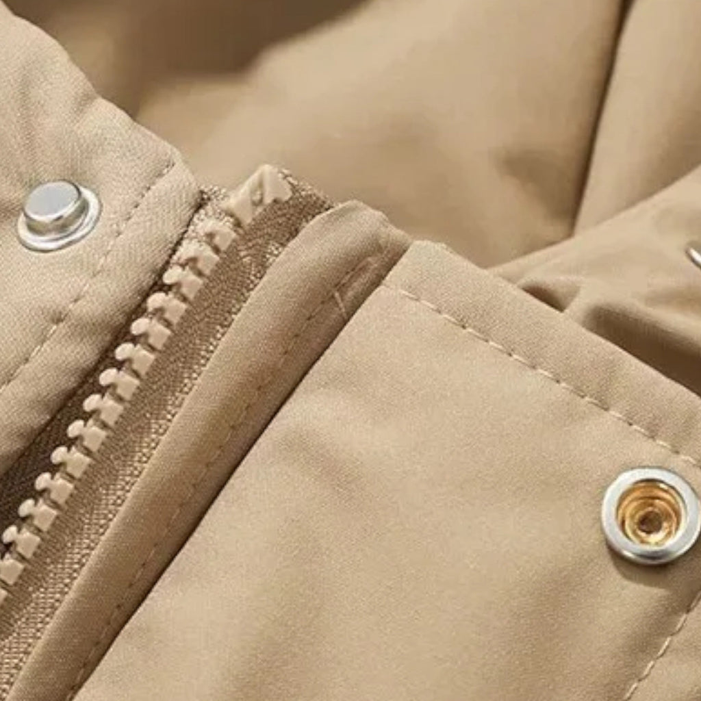 Unisex Hooded Cotton Puffer Jacket