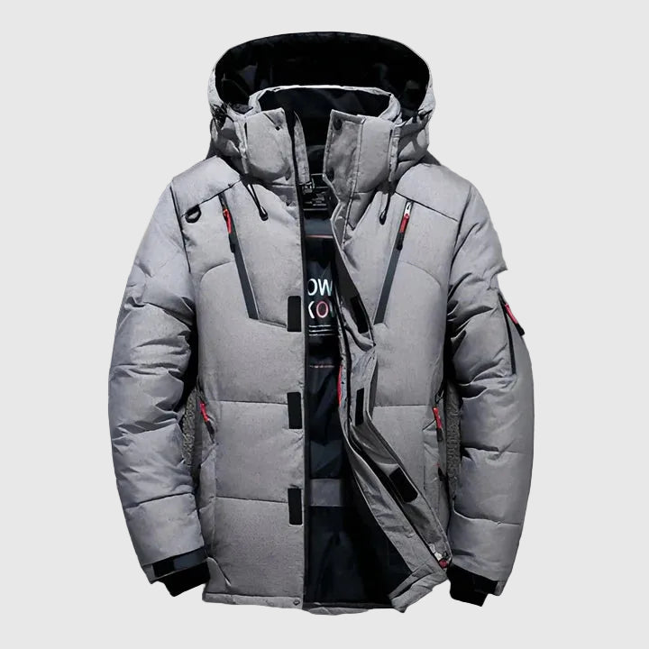 Boreas Men's Insulated Waterproof Winter Puffer Jacket | Padded Jacket for Men | Windproof Heavy Duty Outdoor Outerwear