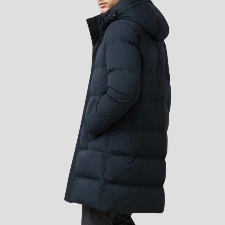 Men’s Insulated Hooded Winter Parka Waterproof Thermal Coat