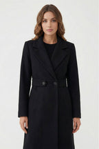 Women’s Long Coat Elegant Outerwear Warmth