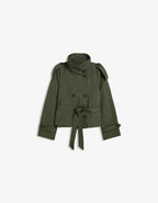 Éliane Women's Classic Lightweight Autumn Trench Coat | Mid-Length Everyday Outerwear for Women