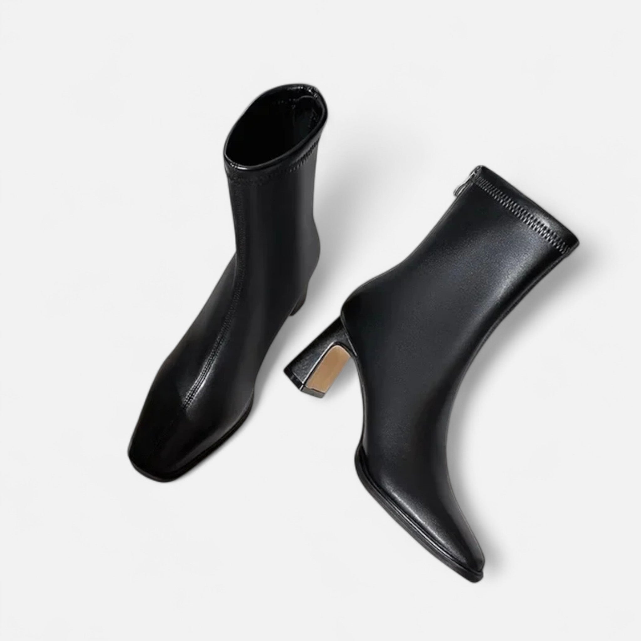 Women’s Vintage Square-Toe Ankle Boots