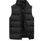Orion Men's Vest – Waterproof & Lightweight Sleeveless Down Jacket with High Zipped Collar