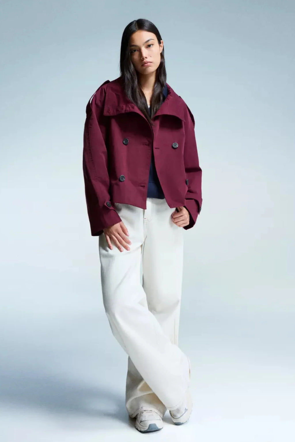 Éliane Women's Classic Lightweight Autumn Trench Coat | Mid-Length Everyday Outerwear for Women