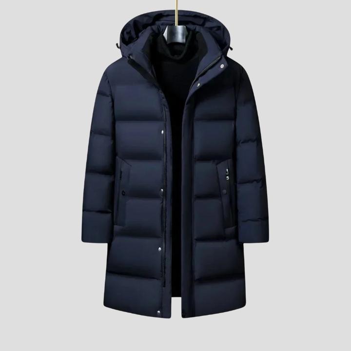Men’s Insulated Hooded Winter Parka Waterproof Thermal Coat