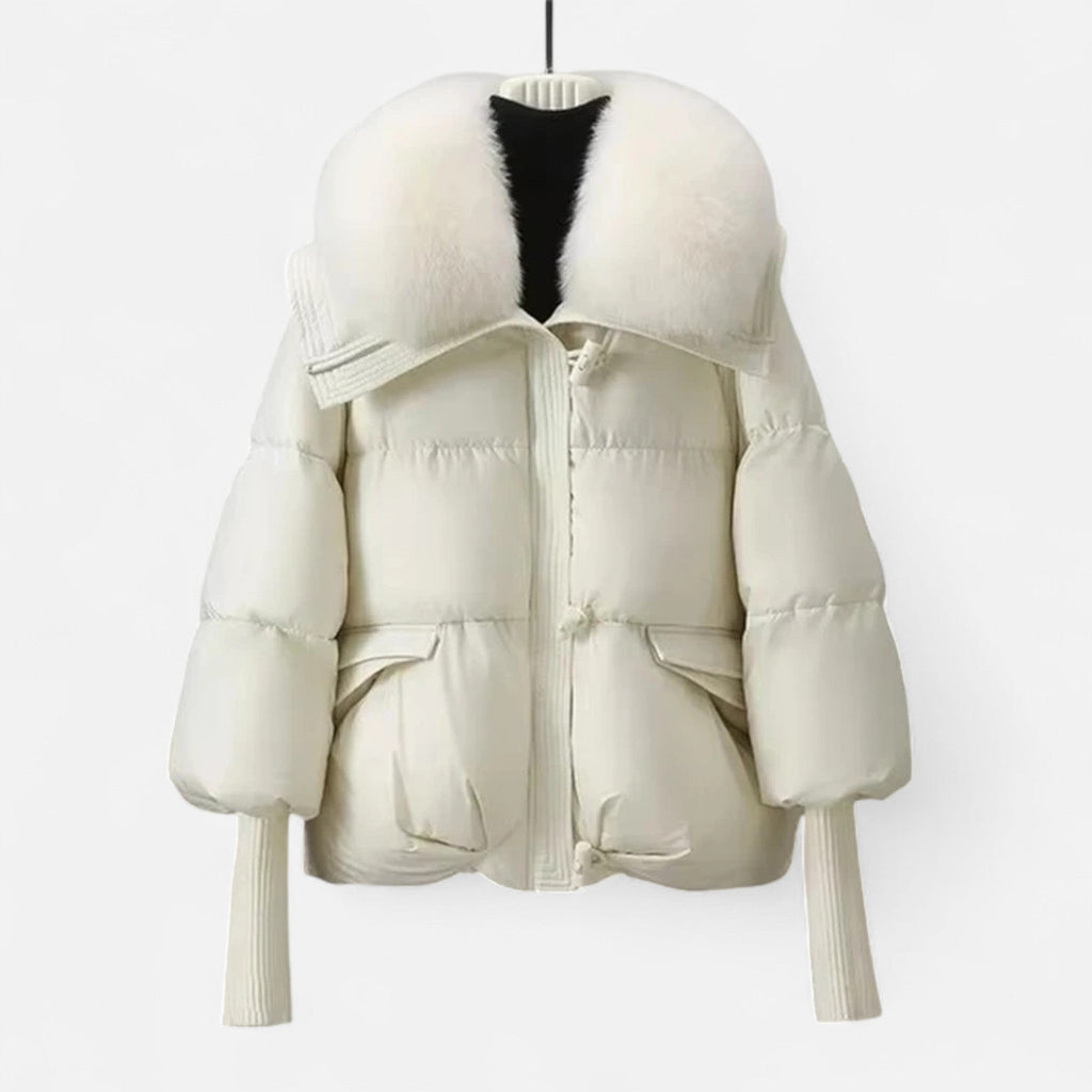 Women’s Fur-Collar Down Cotton Jacket
