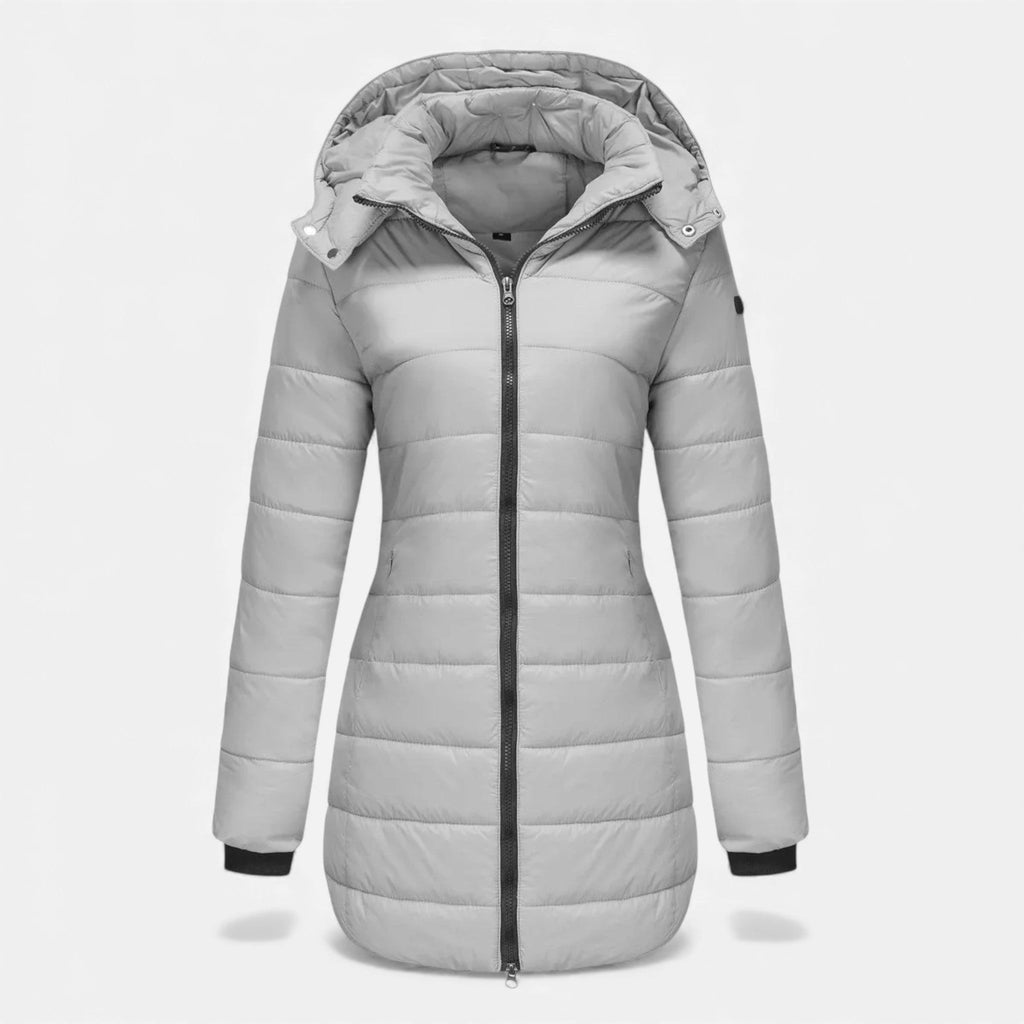 Women’s Quilted Cotton-Blend Autumn Winter Jacket