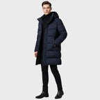 Men’s Insulated Hooded Winter Parka Waterproof Thermal Coat
