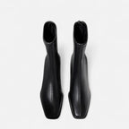 Women’s Vintage Square-Toe Ankle Boots
