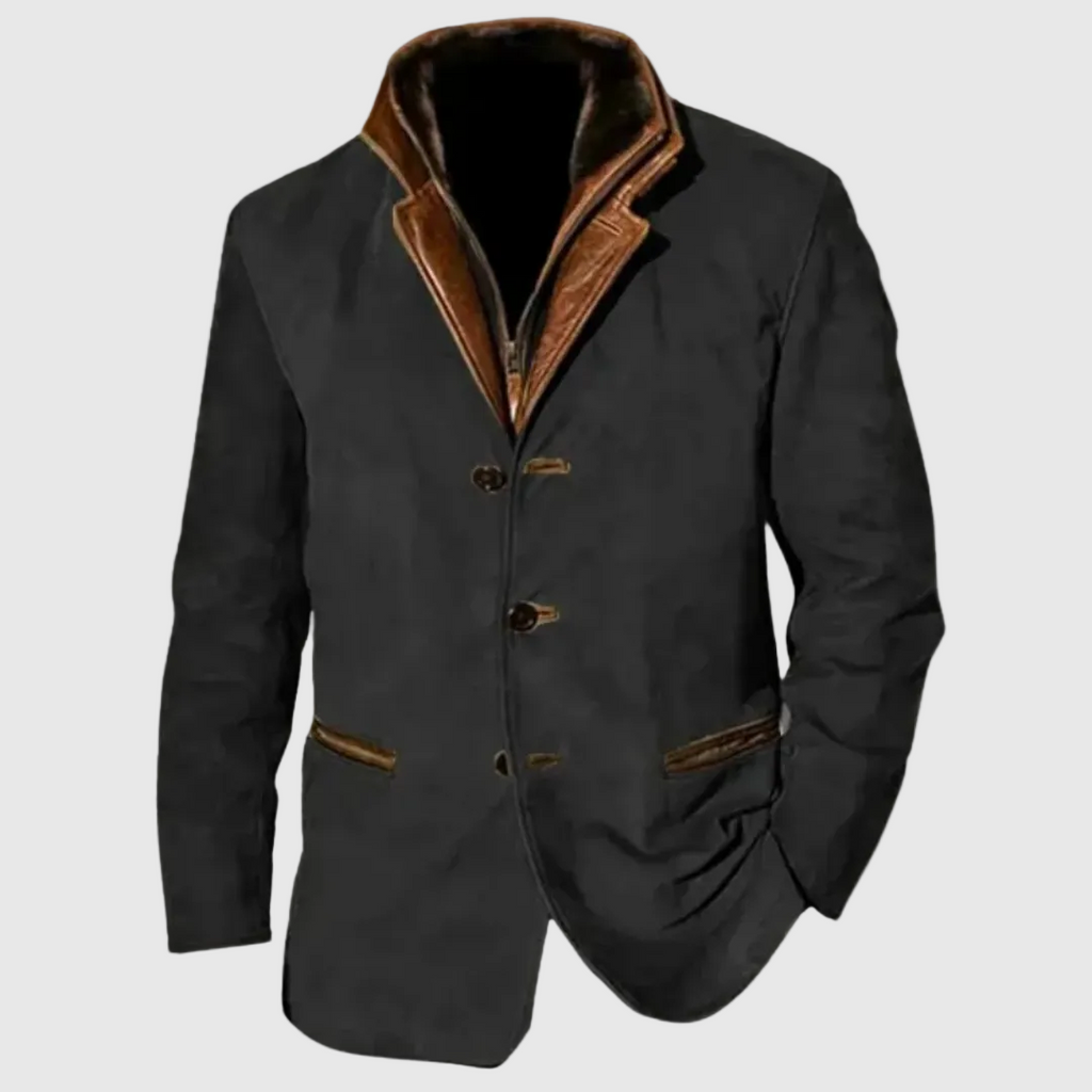 Benjamin Men's Vintage Harrington Jacket | Retro Mod Blouson Jacket for Men | Classic Casual Everyday Streetwear Outerwear