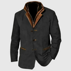 Benjamin Men's Vintage Harrington Jacket | Retro Mod Blouson Jacket for Men | Classic Casual Everyday Streetwear Outerwear