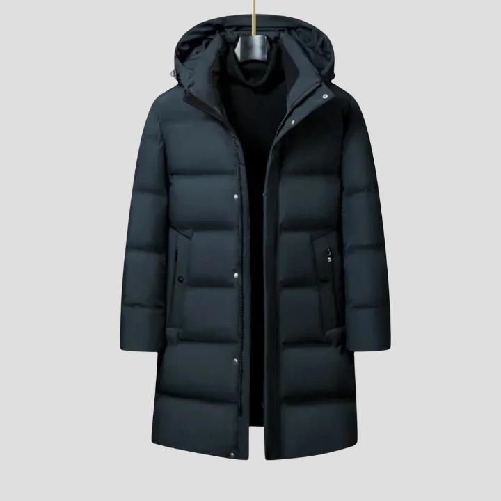 Men’s Insulated Hooded Winter Parka Waterproof Thermal Coat
