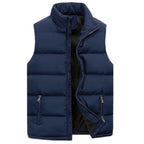 Orion Men's Vest – Waterproof & Lightweight Sleeveless Down Jacket with High Zipped Collar