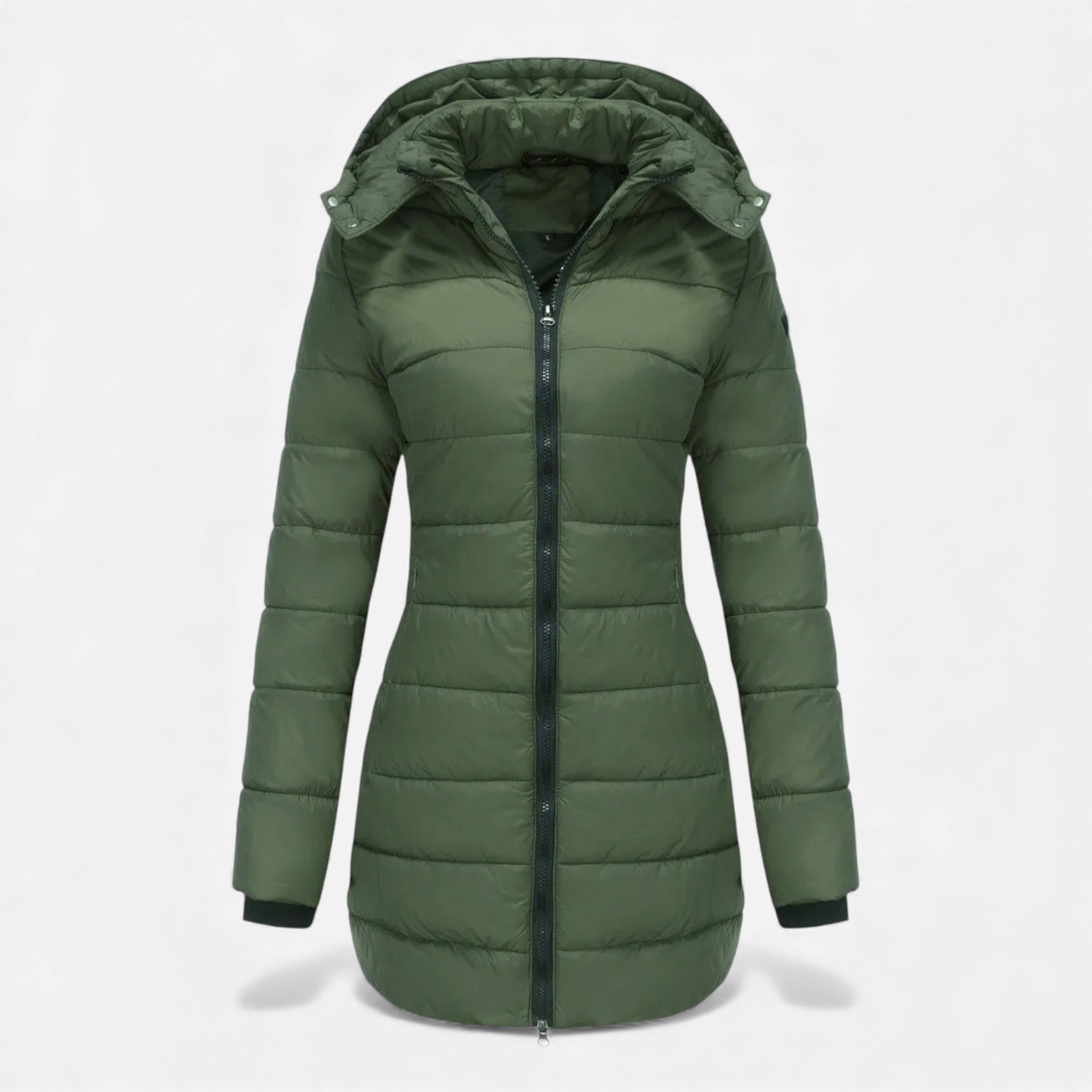 Women’s Quilted Cotton-Blend Autumn Winter Jacket