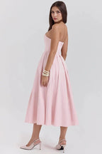 Aneri Women's Casual Maxi Dress | Flowing Everyday Maxi Dress for Women | Boho Chic Summer & Weekend Style