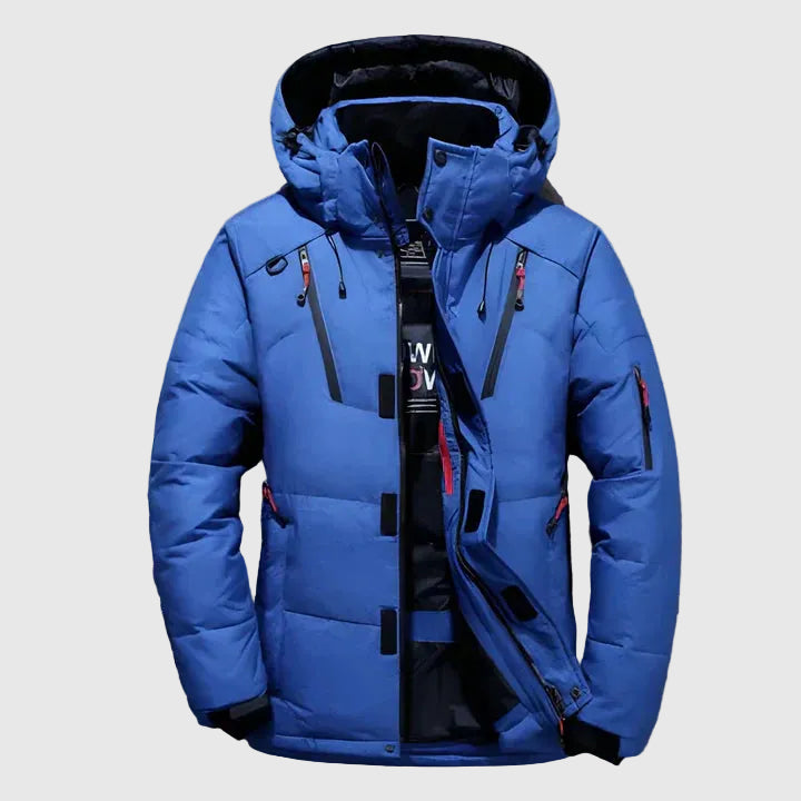 Boreas Men's Insulated Waterproof Winter Puffer Jacket | Padded Jacket for Men | Windproof Heavy Duty Outdoor Outerwear
