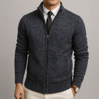 Alden Men's Wool Blend Cardigan | Classic Regular Fit Button-Up Knitwear for Men