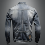 Elio Men's Denim Jacket | Classic Casual Jean Jacket for Men | Everyday Streetwear & Smart Casual Outerwear