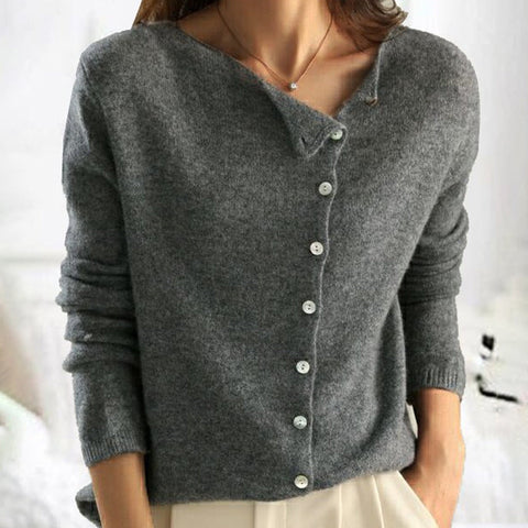 Ginevra Women's Off-Shoulder Knit Sweater | Elegant Soft Cotton Knit Off-Shoulder Top for Women | Smart Casual Everyday Knitwear