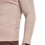Nico Men's Merino Wool Blend Turtleneck Sweater | Soft Warm Roll Neck Jumper for Men | Smart Casual Everyday Winter Knitwear