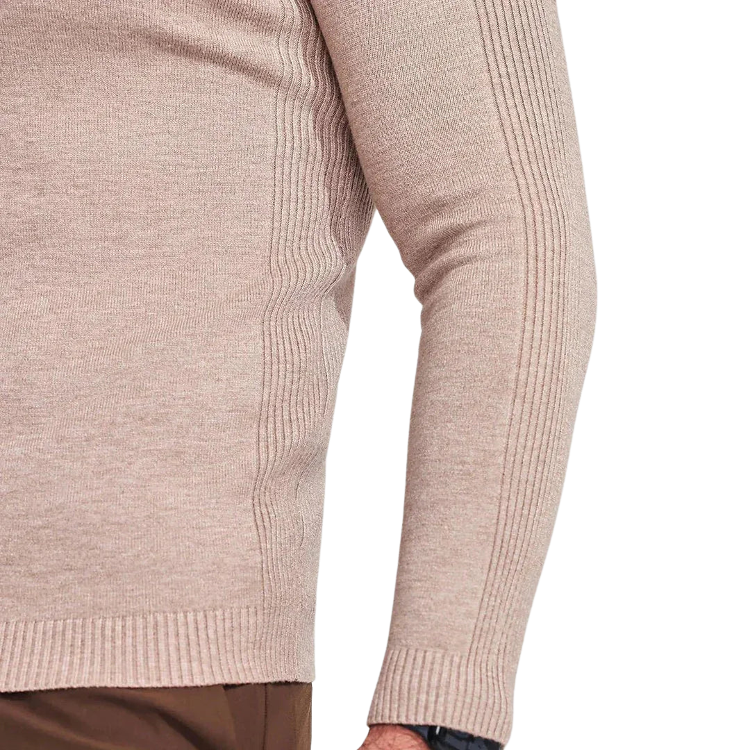Nico Men's Merino Wool Blend Turtleneck Sweater | Soft Warm Roll Neck Jumper for Men | Smart Casual Everyday Winter Knitwear