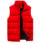 Orion Men's Vest – Waterproof & Lightweight Sleeveless Down Jacket with High Zipped Collar
