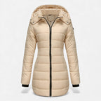 Women’s Quilted Cotton-Blend Autumn Winter Jacket