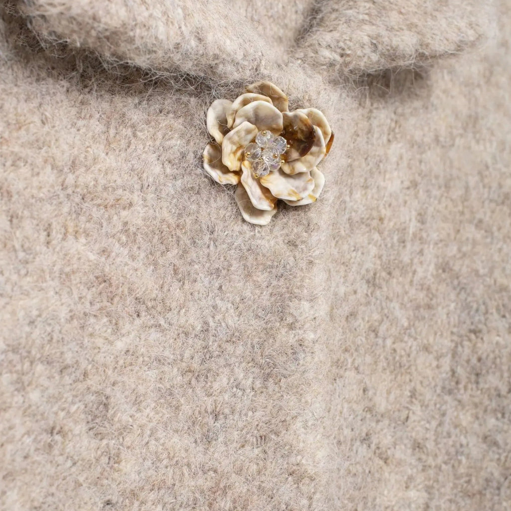 Women's Floral Button Cardigan